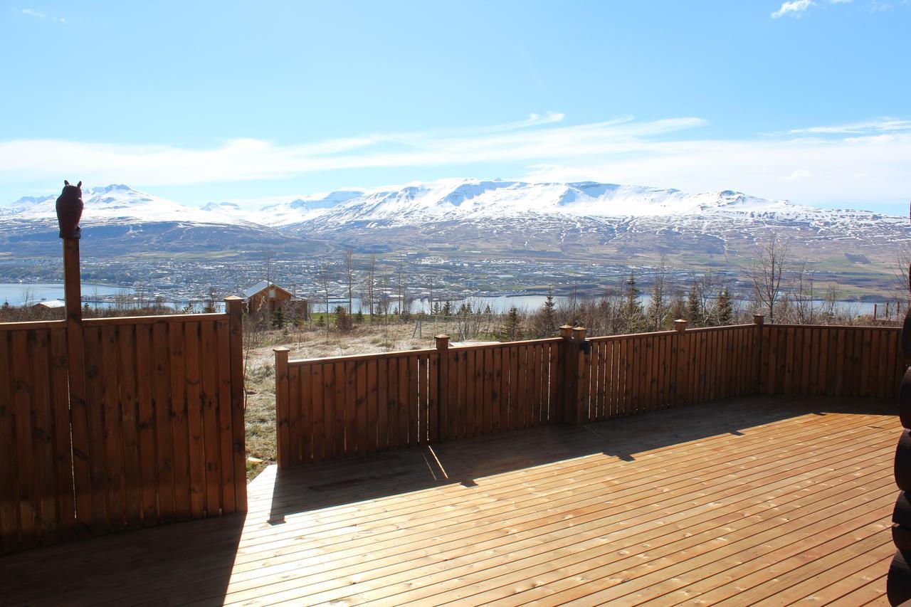 Akureyri Log Cottage Kültér fotó
